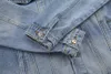 Men039s azul preto demin jaqueta masculina casual longo casaco outerwear turndown colarinho jeans sólidos casacos de outono moda women039s j9854004