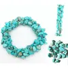 Handgefertigtes Stretch-7-Chakra-Kristallsplitter-Kies-Armband, unregelmäßiger Naturstein-Anhänger mit elastischem Seil, Geschenk für Frauen