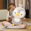 35/45 / 55cm lindo casal pinguim pelúcia brinquedos pelúcia animal abraço travesseiro cute pinguins macios bonecas baby girls presente de natal dos namorados