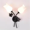 Lampy ścienne 8m Współczesne kreatywne kinkiety LED Lights Flower Kształt Indoor do sypialni domowej