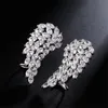 Choucong unikalne koktajlowe mankiet luksusowy biżuteria 925 srebrny srebrny pełny markizowy krój biały topaz cZ diamentowy szlachetki Kobiety Part217z