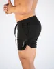 Running Shorts 2021 Solid Men Quick Dry Gym Sport Fitness Jogging Workout Sports Short Pants Casual279L