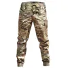 Mege Brand Tactical Jogger Pants US ARMY CAMOUFLAGE CAMOUFLAGE CARGO PANTS STREETWEAR MEN WORKズズズ抵抗性都市春秋220212