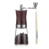 Moulin à café manuel en verre à haute teneur en borosilicate Portable lavable moulin à main outils haricots poivre épices 210423