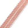 Hip Hop Baguette Watch Halsband Armband 12mm Iced Out Paled Pink Rhinestones Miami Prong Cuban Chain for Women Men smycken Chai258n