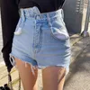 Pantalon en denim taille haute Jeans en vrac Femme Printemps Droite Grande taille Casual Solide Pantalon large jambe Streetwear Long 210417