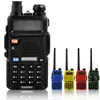 UV-5R UV5R Walkie Talkie 듀얼 밴드 136-174MHz 400-520MHz 2 웨이 라디오 트랜시버 1800mAh 배터리 무료 이어폰 (BF-UV5R)