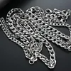 Einfache hochwertige Think Link Chain 5MM 7MM Edelstahl Halskette Ein Geschenk an meinen Mann Hip Hop Rap Street Herren Halsketten Ketten Morr22