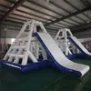 Other sporting goods sea park games inflatable floating water tower climbing slide For Kids and Adult1314053