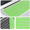 Laptop Soft Silicone Färgglada Keyboard Case Protector Cover Skin för MacBook Pro Air Retina 11 12 13 15 Vattentät dammtät