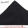 Yitimuceng Irregular Skirt Women Side Split High Waist A-Line Solid Black Clothing Spring Summer Korean Fashion Skirts 210601