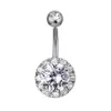 Yyjff D0996 Zircon Stone Belly Belly Navel Sud Mix Colors