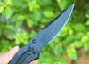 Special Offer 1100 Pocket Folding Knife 3Cr13Mov Black Oxide Drop Point Blade ABS + Stainless Steel Sheet Handle With Retail Box