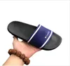 20ss Designer Luxury Slides herrtofflor Korrekt blomtryck Läder dam Flip Flops svart Vit Röd Med box Dust Bag Mode Män skor sandaler #2163 Tofflor