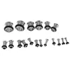 Stud Gauge 36pcsset 316l Steel Tapers And Tunnels Ear Stretching Kit Body Jewelry3370024