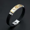 Tennis männer Silikon Armband Rock Persönlichkeit Skorpion Edelstahl Schmuck Für Männliche Geschenk Großhandel