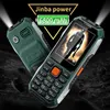 Original Utomhus Robust Mobiltelefon Lång Standby Shocksäker Dubbla Torch SOS Hjälphastighet Ring Svart Lista Tunn Storlek Big Button Dual SIM-kort ficklampa MobilePhone