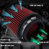 PQY - Universal Car Air Filter Modificatie High Flow Inlet Car Cold Air Intake Air Filter Cleaner Pipe Gemodificeerde Scooter 4" 100mm PQY-AIT16