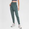 L-155 Women Yoga Pants High Waist Stretch Fitness Trousers hot Running Sports Pants Ladies Dance Training Bell-bottoms