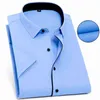 camicia del vestito dal manicotto di colore rosa del mens