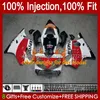 OEM-lichaam voor HONDA CBR600F4I F4 I CBR600FS 01-03 Carrosserie A6NO.15 CBR 600F4I 600 F4I FS CC 2001 2002 2003 CBR600 F4I 600CC 01 02 03 Injectie Mold Fairing Green Black