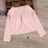 White Girl Cardigan Kids Spring Autumn Long Sleeve Cotton Sweater Girl For 1 2 3 4 6 8 10 11 Years Old Girls Coat 175005 211106