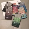 Luksusowy Bling Glitter Kryształ Diament Girly Telefon Przypadki do Samsung Galaxy Note 20 S20 S21 Ultra S10 Plus Note 10 Pro Back Cover