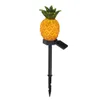 Solar Outdoor Ground Plug Pineapple Cactus Plant Light /Lawn Landscape - K10 Pro