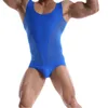 Men's Body Shapers Men's Men Undershirts Jockstrap Sexy Mesh Bodysuits Wrestling Singlet Sports Jumpsuits Underwear Bikini Swimwear