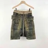 20ss Owen Seak Uomo Casual Corto Denim lavato Cotone Gotico Abbigliamento da uomo Harem Estate High Street Hip Hop Donna Pantaloncini Taglia XL G1209