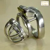 Cockrings super small cock cages 30*33mm stainless steel chastity device male cage with arc ring bondage bdsm man 1124