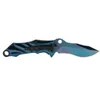 Browning B49 Blue Quick Opening fin Folding Knife Outdoor Tactical Camping Hunting Survival Knife