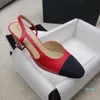 Verão luxo sandálias de desenhista mulheres sapatos de couro retalhos elegante 7cm alto salto quadrado dedo do pé dedo do pé da pele parte inferior feminino fêmea chunky