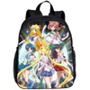 Enfants Sacs Anime Sailor Moon Tsukino Usagi Bookbags Belle Enfants Sac Bébé Filles École Sacs À Dos Mochila Infantil Sacs D'école X0529