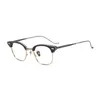 Винтажные титановые ацетатные очки рамки мужчины женщины миопия, рецепт, оптические очки ретро, ​​очки, модные солнцезащитные очки F, солнцезащитные очки f