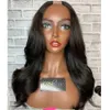 Indian Wavy 1x4 UPart Human Hair Wigs with Combs And Straps 250Density Natural Color Middle Part U Parts Wigs Remy Hairs 30inches Full Machine Made