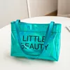 Bayanlar Moda Manyetik Toka Alışveriş Seyahat Jöle Su Geçirmez Eğlence Kozmetik Sikke Çanta Çantaları