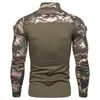 ZOGAA Men's Tactical Camouflage Athletic T-Shirts 220312