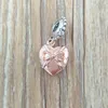 925 Silver Mothers Day Jewelry Making Kit Pandora Rose Brasilian Heart Diy Charm Valentines Slap Armband Men jubileumsgåva till hennes kvinnor flickkedja pärla