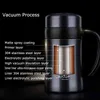 500/600 ml Mode Edelstahl Vakuum Flaschen Männer Business Thermos Für Tee Wasser Becher Infuser Flasche Büro Thermische Tasse 211109