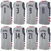 75th Anniversary Basket Print Deni Avdija Jersey 9 Bradley Beal 3 Spencer Dinwiddie 26 Montrezl Harrell 6 Kyle Kuzma 33 Caldwell-Pope 1 Raul Neto 19 Män Kids Women