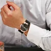 Horloges wwoor herenhorloge 8874 diamantschaal lichtgevende quartz horloges voor mannen Datum klok mannelijke rose gouden polshorloge 2021 tool