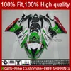 Carenti di iniezione per Kawasaki Ninja 600cc ZX 6R 6 R 636 600 CC 2009-2012 13NO.18 ZX600 ZX636 ZX6R 09 10 11 12 ZX-636 ZX600C ZX-6R 2009 2010 2012 2012 OEM Bodys Factory Green verde verde