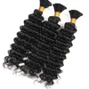 100 آلة تجويف بشعر تجويف مصنوعة من Remy Deep Wave No Deft حزم الشعر الطبيعي امتدادات 6629566