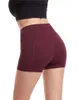 NWT Women's Sports Yoga align Anti-sweat Plain Sport Athletic Shorts Women High Waisted Soft Cotton Feel Fitness Yoga Shorts 4"