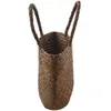 Sieraden zakjes tassen casual strozak natuurlijke rieten draagtas vrouwen gevlochten handtas voor tuin handgemaakte mini geweven rattan rita2222