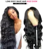 150% Density Lace Front Wigs Pre Plucked Brazilian Virgin Straight Body Kinky Curly Water Transparent 4x4 Human Hair Loose Deep Swiss Lace Closure Wig