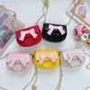 Kids Mini Portemonnee Leuke Boog Crossbody Tassen Voor Meisjes Kawaii Munt Pouch Kid Portemonnees Groothandel Baby Portemonnee