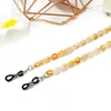 Chic Simple Acrylic Resin Glasses Chain Holder Fashion Women Leopard Chain