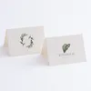 Customized Printed Logo Color Paper Cards Foldable 300gms Thicken Gift Packaging Paperboard Card for Promotional Advertising